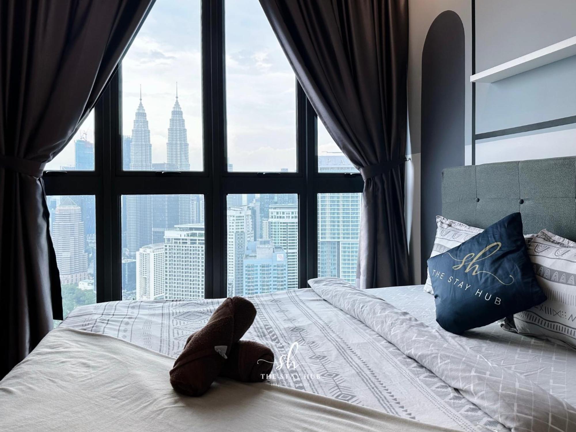쿠알라룸푸르 The Luxe Klcc View Sky Pool 아파트 외부 사진